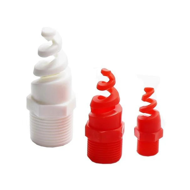 Pigtail PP PTFE plast spíral úðastútar