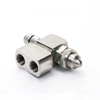 Einhliða tenging loftúðunarstútar