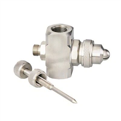 Siphon-Fed Flat Fan Air Atomizing stútur